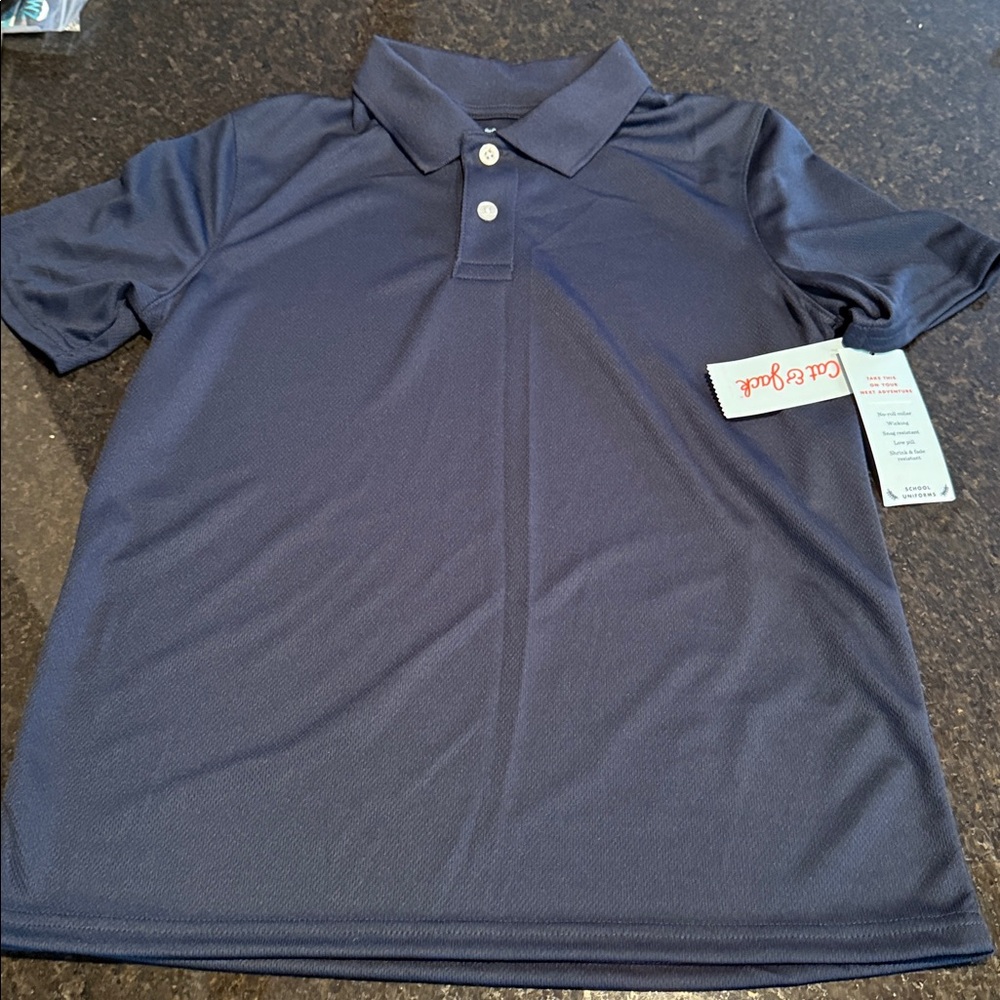 Cat & Jack Navy Blue Polo Shirt for Kids